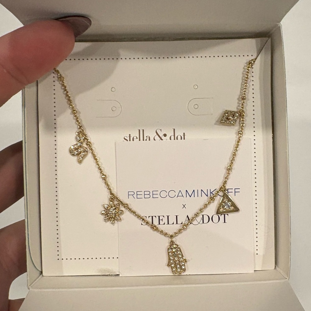 Stella & Dot- Cameron Charm Choker
(REBECCA MINKOFF) Collaboration